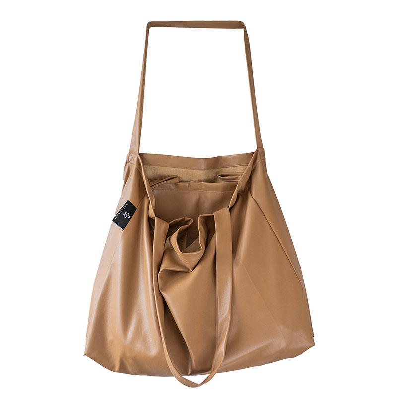 Faux Leather Cognac Wallabag