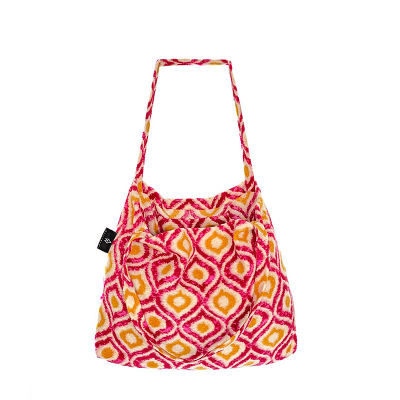 Retro Wooly Pink Yellow