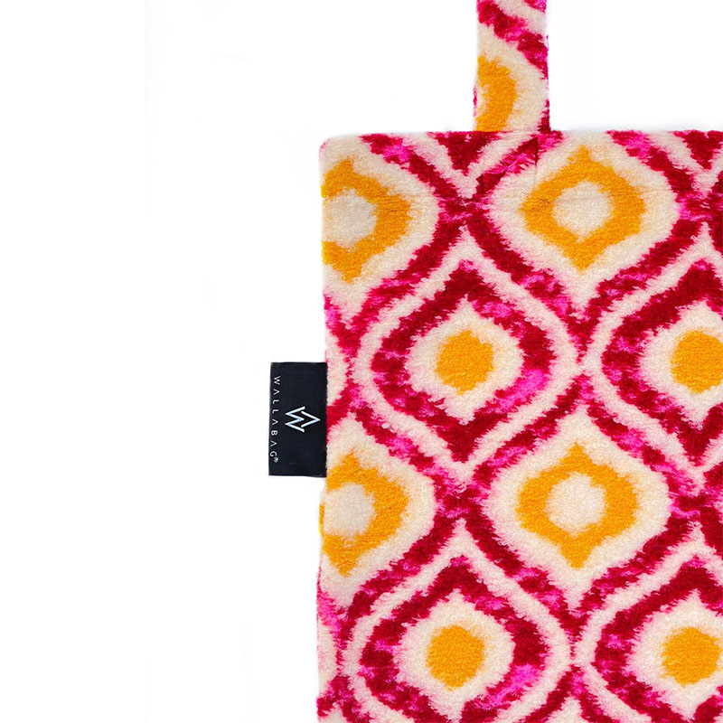 Retro Wooly Pink Yellow