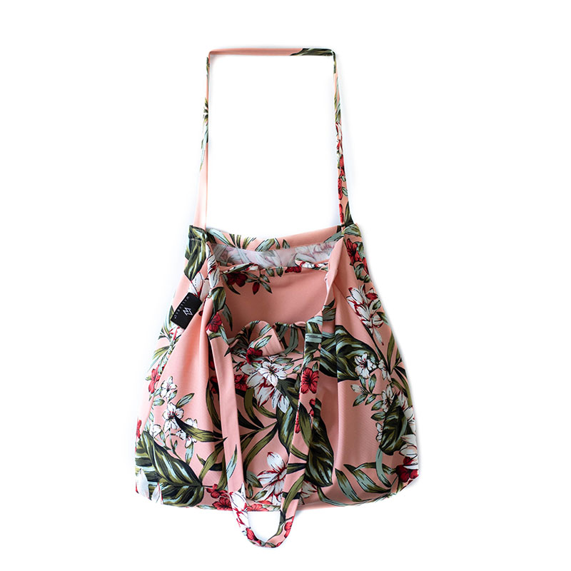 Peachy Flower Wallabag