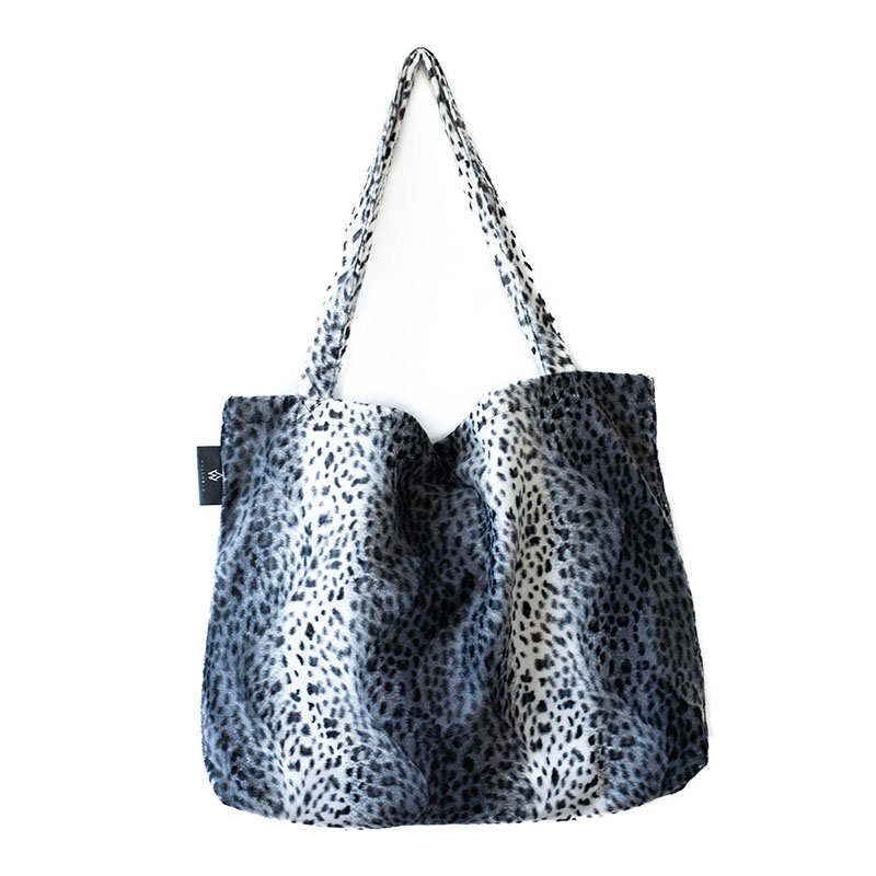 Grey Leopard Wallabag