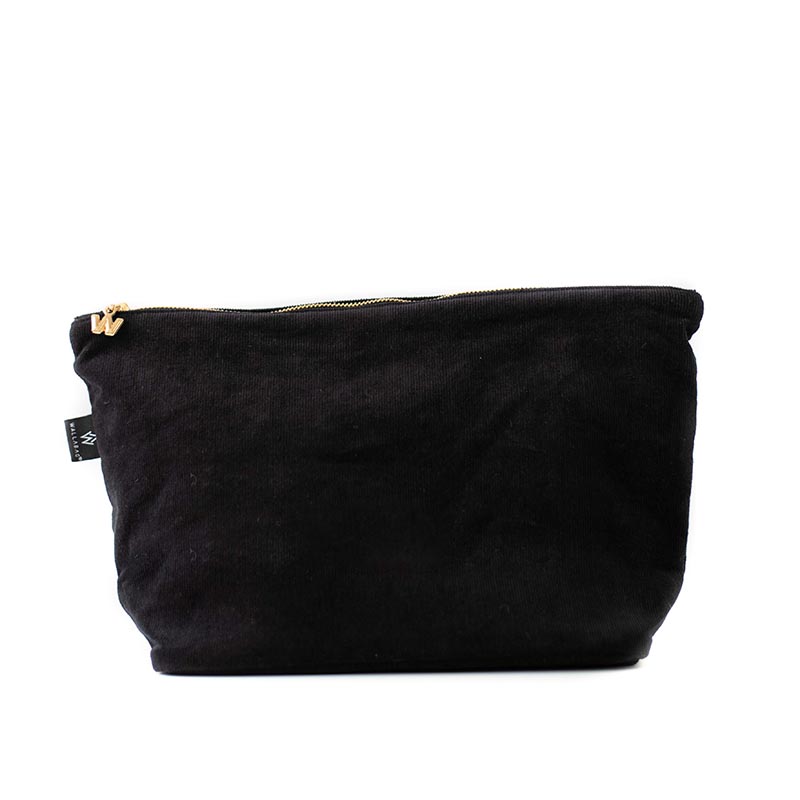 Pouch Black Rib